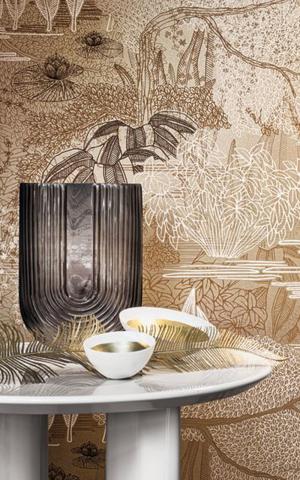 JASMIN - ENCRE / CUIVRE  /  INK / COPPER