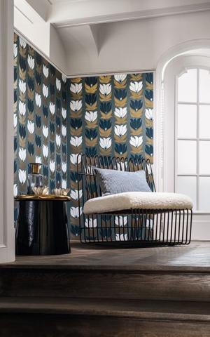 DAUPHINE - MARINE/DORE / BLUE/GOLD