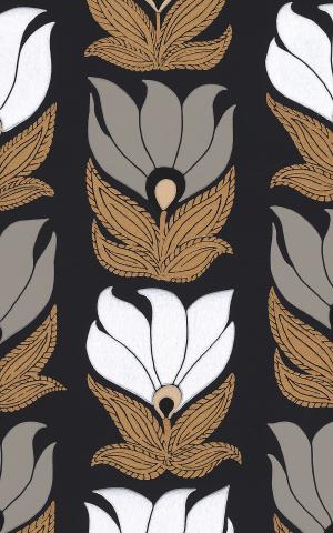 DAUPHINE - NOIR/DORE / BLACK/GOLD