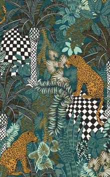 Belize Vert Petrole / Celadon