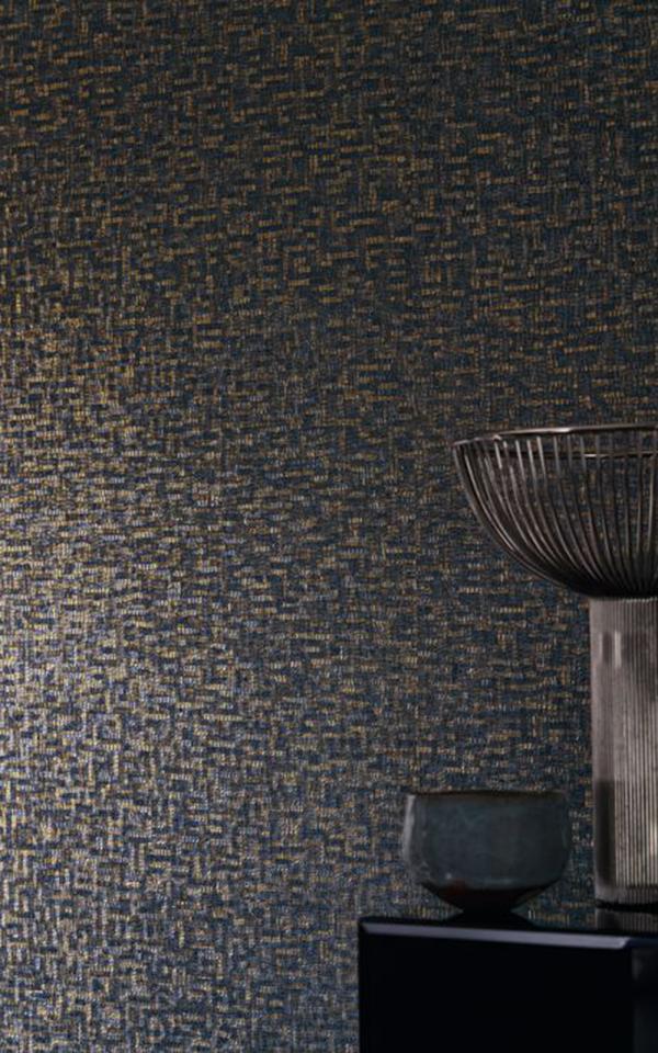 TESSELA - OPALINE/DORE / WHITE-BLUE/GOLD