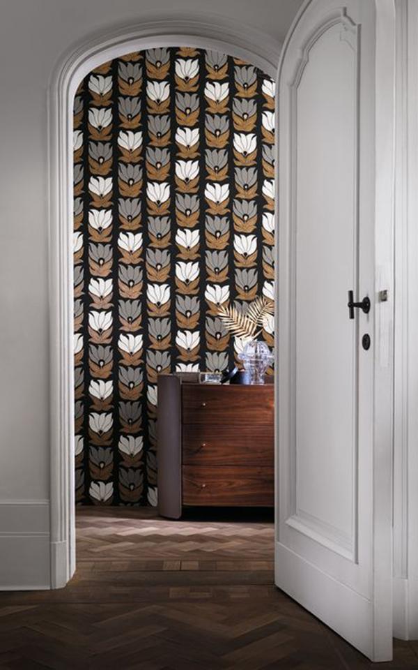 DAUPHINE - GRIEGE/VERT ARGILE / GREIGE/CLAY GREEN