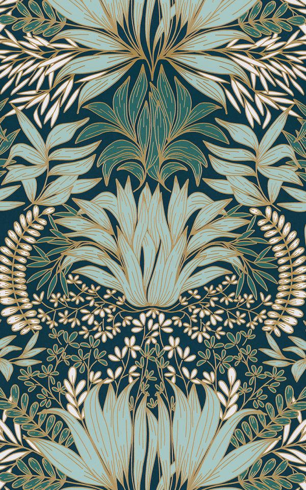 CHARDON - PETROLE/CELADON  / PETROL/CELADON 