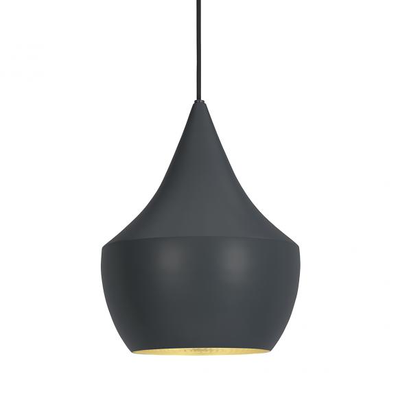 Tom Dixon Beat LED Fat Pendant Black BLS02-PEUM3 Pendant Light Black