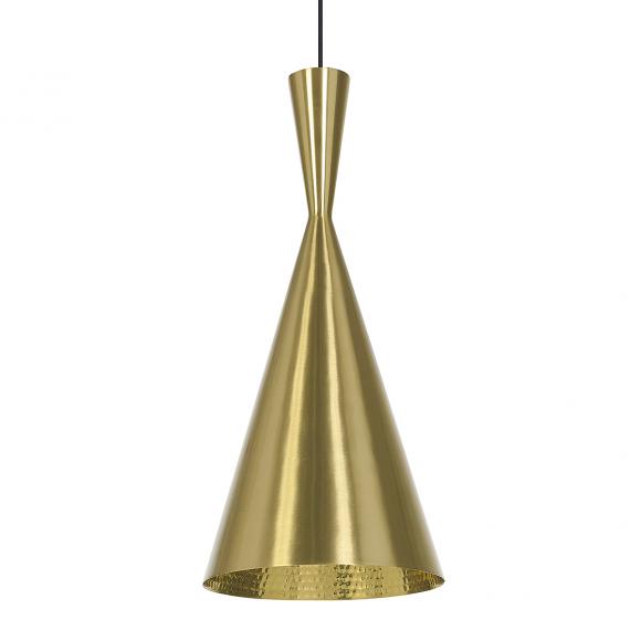 Tom Dixon Beat LED Tall Pendant Brass BLS03B-PEUM3 Pendant Light Brass