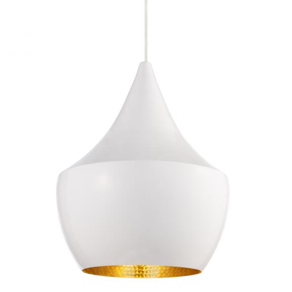 Tom Dixon Beat LED Fat Pendant White BLS02WH-PEUM4 Pendant Light White