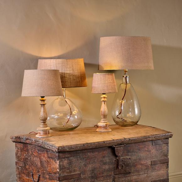 Nkuku New Dia Jute Lamp|Light Shade large shade DL3603 Natural | DL3703 Ink Ink