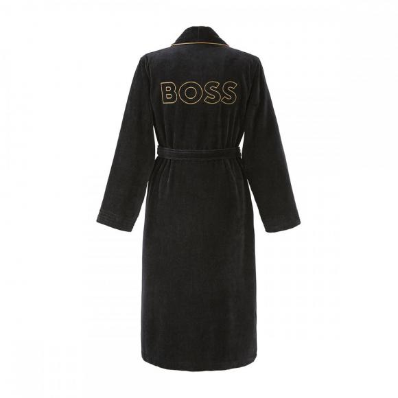 Boss Home Tiago Robe Black Large Black