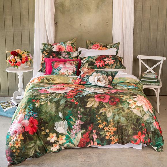 MM Linen Venetia double duvet cover set (with 2 pillowcases) multi