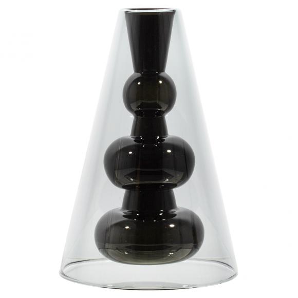 Tom Dixon Bump Vase Cone Black Cone Vase BPVCF02 Black
