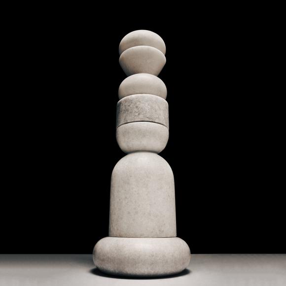 Tom Dixon Stone Stacking Candleholder White Stackable Candleholder STCH11W Marble