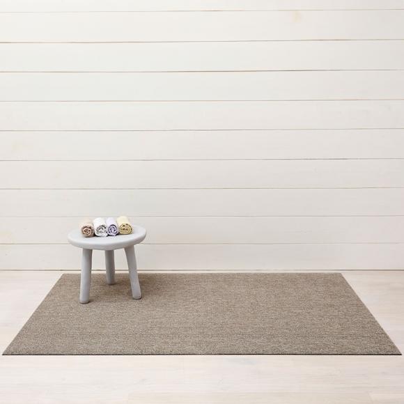 Chilewich Heathered Pebble Shag Mat Doormat 46cm x 71cm  20550-007 pebble