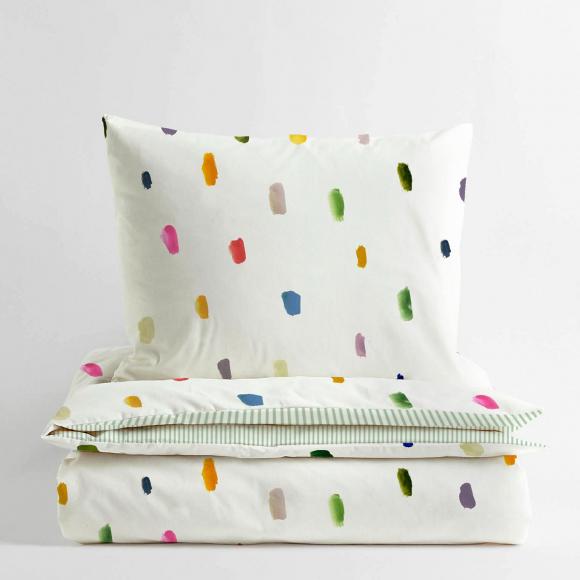 Bluebellgray Paintmarks king size duvet cover set (with 2 pillowcases) Multi