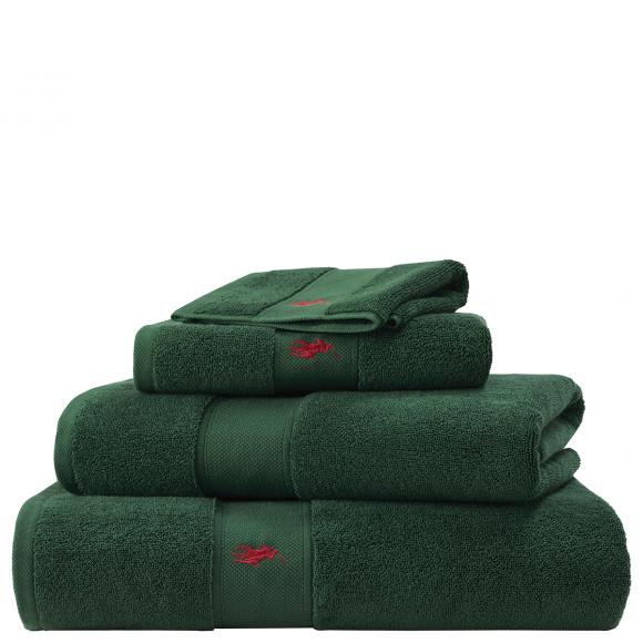 Ralph Lauren Home Polo Player II Towels College Green Bath Towel College Green