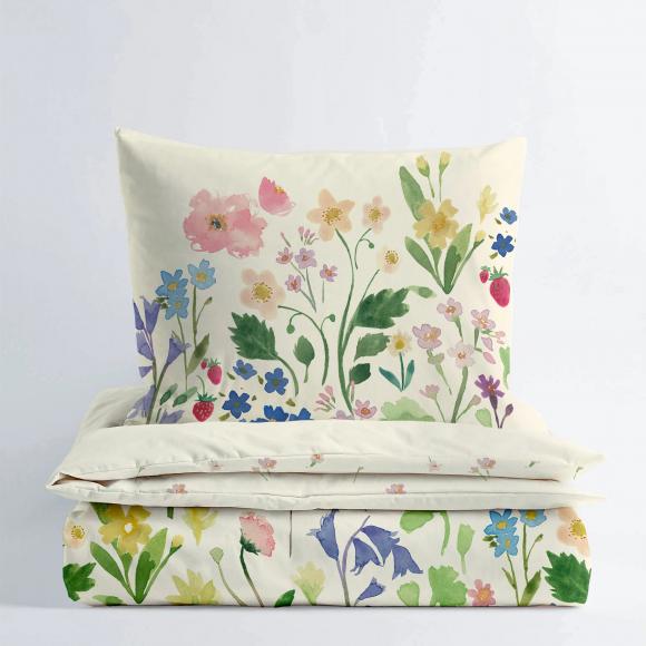 Bluebellgray Berneray Super King Size Duvet Cover Set (with 2 pillowcases) Multi