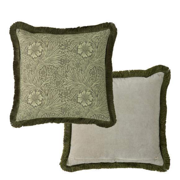 William Morris At Home Marigold Cushion Olive 50/50cm cushion 50/50cm Olive