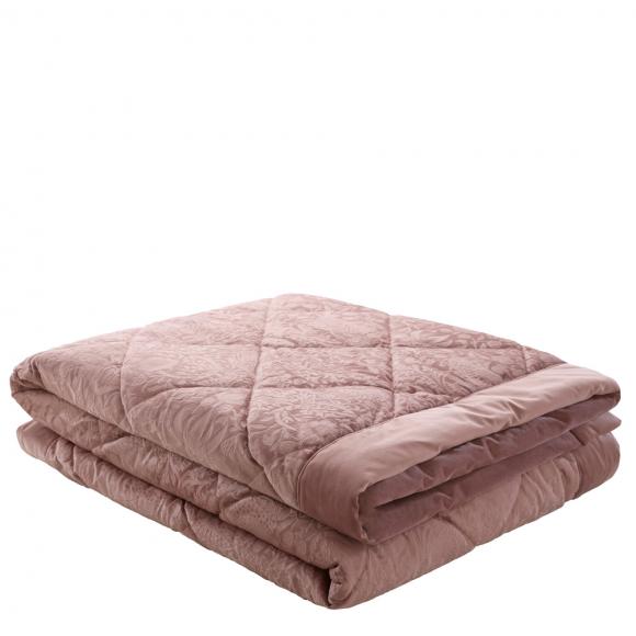 William Morris At Home Strawberry Thief Quilted Bedspread Tea Rose quilted bedspread 235cm x 235cm Tea Rose