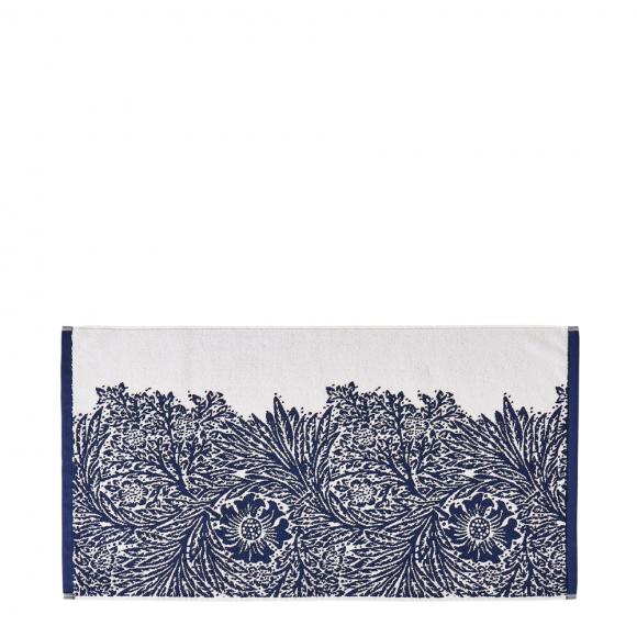 William Morris At Home Marigold Bath Mat Prussian Blue Bath Mat 50cm x 90cm Prussian Blue