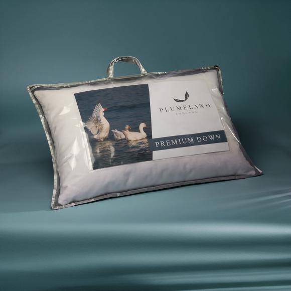 Plumeland The Plumeland Imperial Pillow Standard Size Pillow 50/75cm white fustian