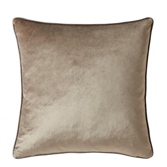 Laura Ashley Nigella Chestnut Cushion Velvet Cushion Chestnut