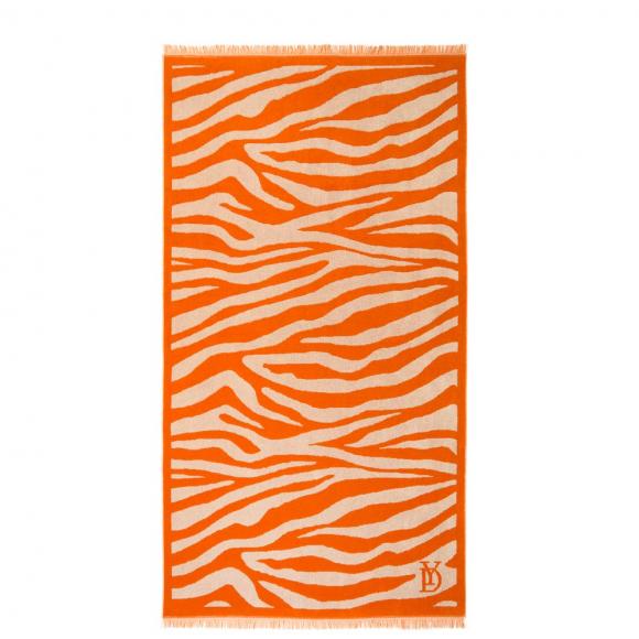 Yves Delorme Pampa Safran Beach Towel Beach Towel 90cm x 160cm Safran