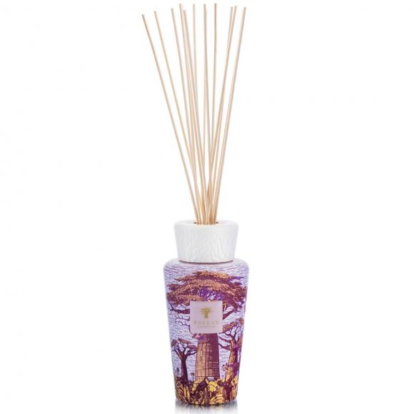 Baobab Collection Massasso Fragrance Diffuser - Sacred Trees Summer Collection Diffuser 500ml with White Sticks Multi