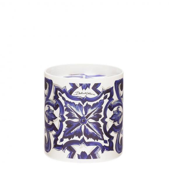 Dolce & Gabbana Casa Blu Mediterraneo Perfumed Candle 021 candle 380gr blue & white