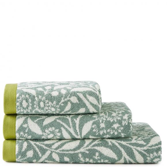 William Morris At Home Michaelmas Daisy Towel Sage Hand Towel Sage