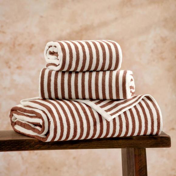 Yard Hebden Pecan Towel Hand Towel 50/100cm Pecan