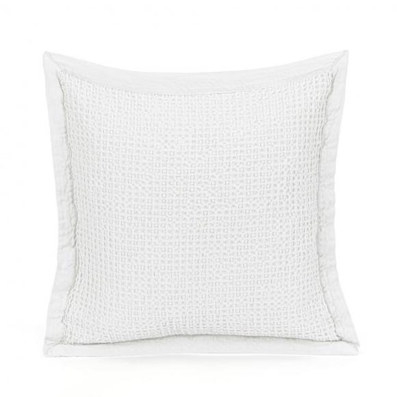 Joshua's Dream Waffle White Cushion Case Cushion Case 45cm x 45cm White