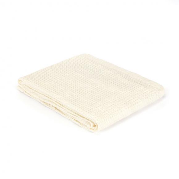 Joshua's Dream Waffle Ivory Bed Runner Bed Runner 50cm x 220cm Ivory