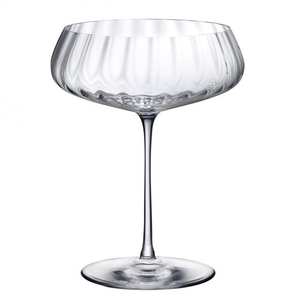 Nude Round Up Clear Champagne Coupe Glasses (Set of 2) Round Up Champagne Coupe (set of 2) 32010-1116699 Clear