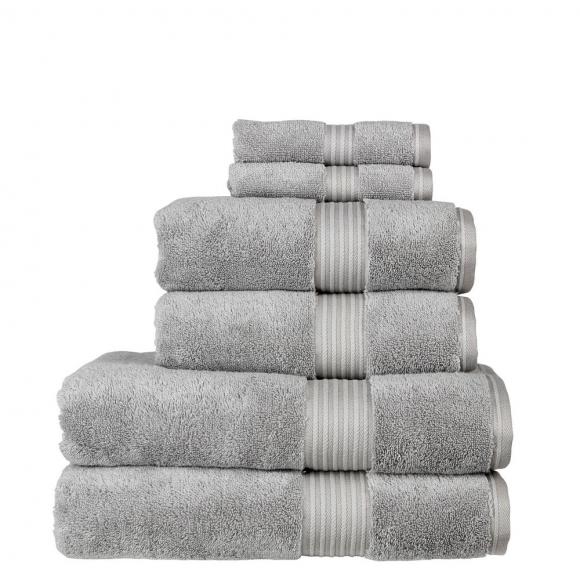 Christy Supreme Supima Cotton Towel Silver bath sheet Silver