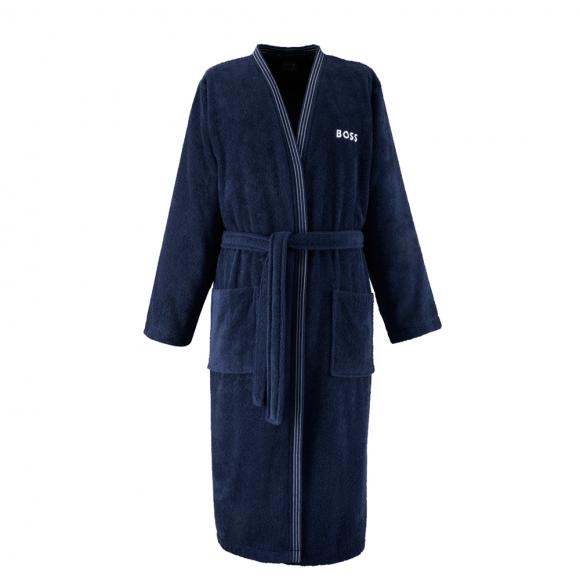 Boss Home Boss Edge Gents Kimono Bath Robe Galaxy Bathrobe Large Galaxy
