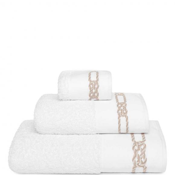 Graccioza Velluto Towel hand towel 50cm x 100cm White