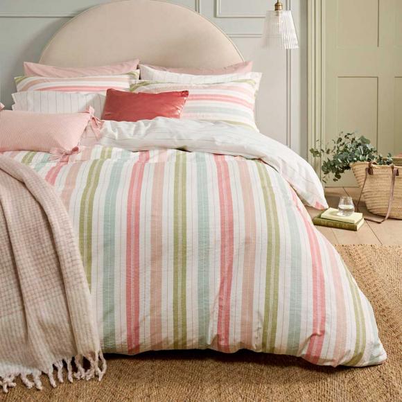 Laura Ashley Sophie Stripe Duvet Cover Set king size duvet cover set (with 2 pillowcases) Multi