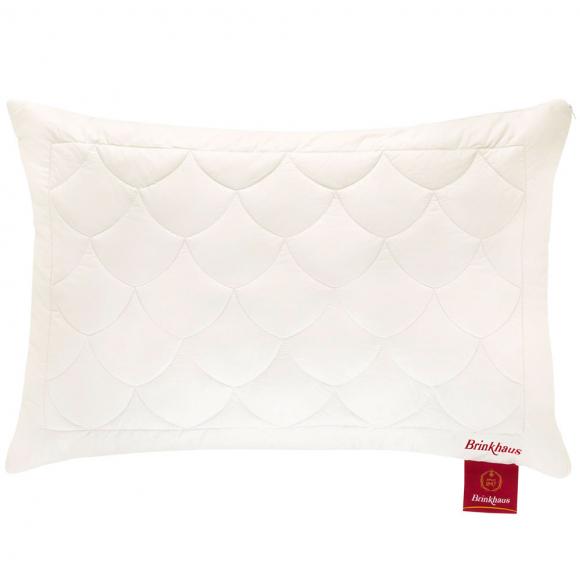 Brinkhaus The Lima Alpaca Wool Quilted Sandwich Pillow standard pillow 50cm x 75cm | 56062 White