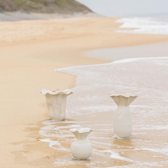 Maria Portugal Terracotta Ericeira Vases & Pots Ericeira Pot Medium P798 off-white