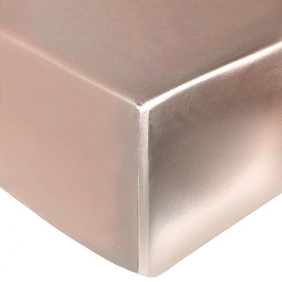 Gingerlily Plain Blush Mulberry Silk Fitted Sheet King Size Fitted Sheet Blush