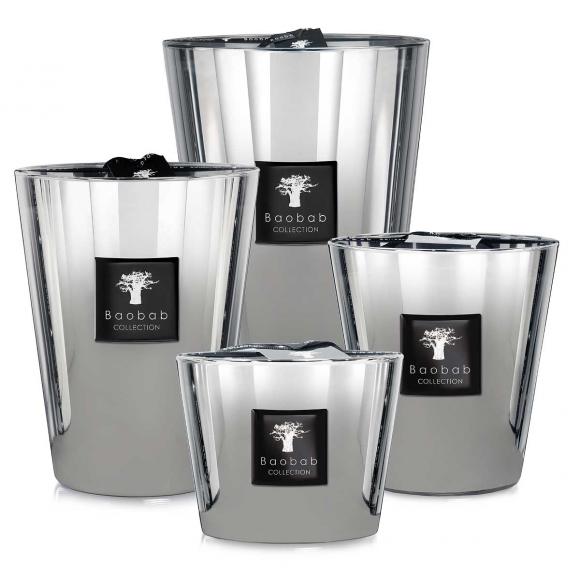 Baobab Collection Platinum Candle - Exclusives Collection  Max 16, 150 hours Platinum