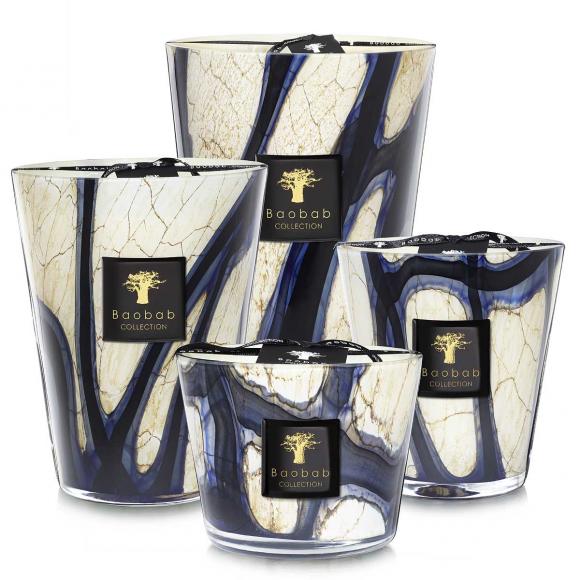Baobab Collection Lazuli Candle - Stones Collection  Max 10, 60 hours lazuli