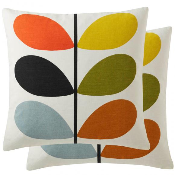 Orla Kiely Multi Stem Multi Cushion filled cushion 45/45cm multi