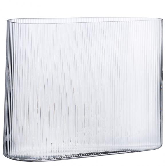 Nude Mist Vase Clear Wide vase 210mm crystal