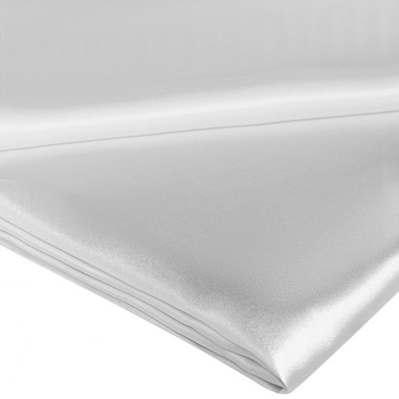 Gingerlily Plain Mulberry Silk White Flat Sheet King / Super King Flat Sheet White