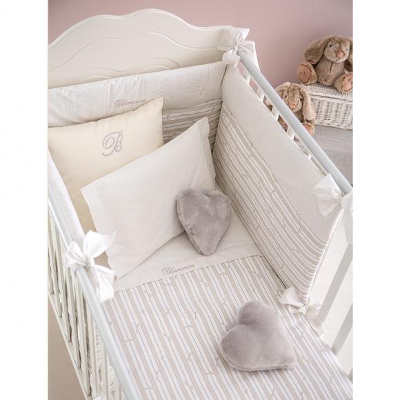 Blumarine Baby Coccole (Cuddles)  5 Piece set for Baby Bed 5 pieces set 10105 0124 Pink 2