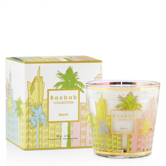 Baobab Collection Miami Candle - My First Baobab Candle 8cm, 30 hours Multi