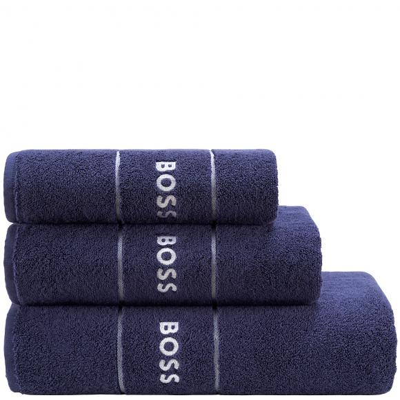 Boss Home Boss Plain Towel Navy bath sheet 100/150cm navy