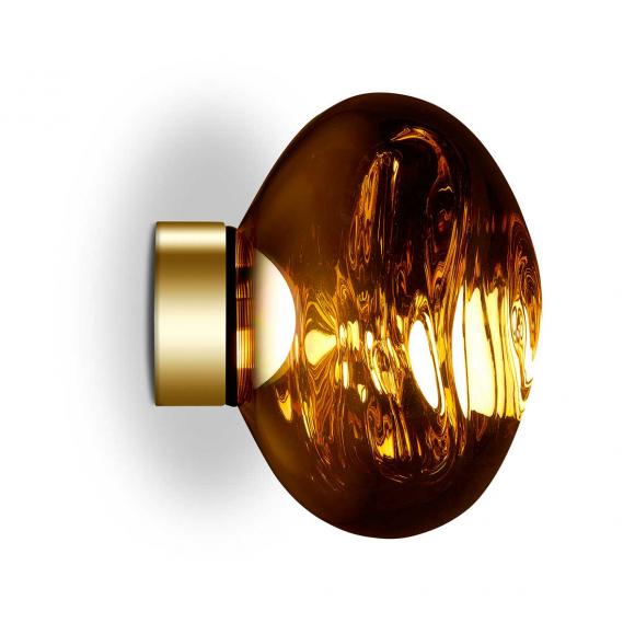 Tom Dixon Melt Mini LED Surface Light Gold MESS04GO-WEUM2 gold mini surface light Gold