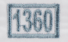 blue pale grey 1360 colour swatch image