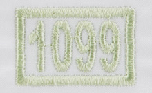 green lime 1099 colour swatch image